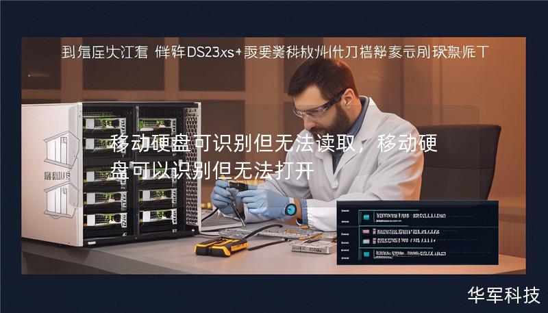 移动硬盘可识别但无法读取，移动硬盘可以识别但无法打开