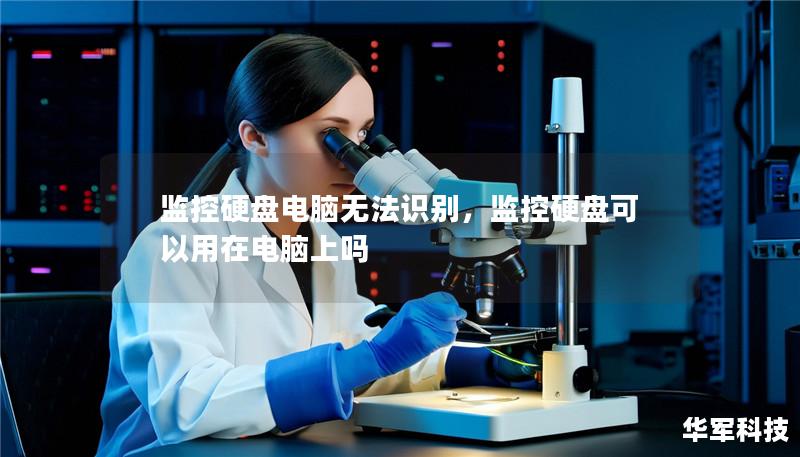监控硬盘电脑无法识别，监控硬盘可以用在电脑上吗