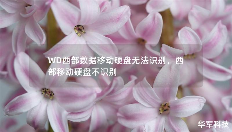 WD西部数据移动硬盘无法识别，西部移动硬盘不识别
