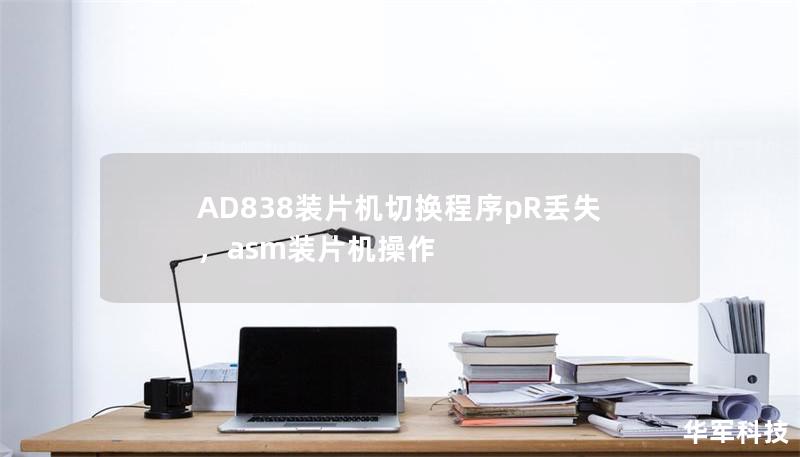 AD838装片机切换程序pR丢失，asm装片机操作