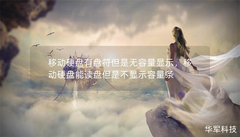 移动硬盘有盘符但是无容量显示,移动硬盘能读盘但是不显示容量条 移动硬盘有盘符但是无容量显示,移动硬盘能读盘但是不显示容量条