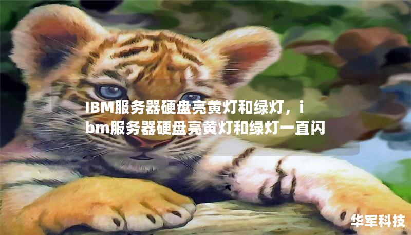 IBM服务器硬盘亮黄灯和绿灯，ibm服务器硬盘亮黄灯和绿灯一直闪