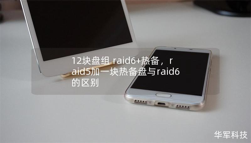 12块盘组 raid6+热备，raid5加一块热备盘与raid6的区别