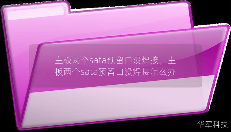 主板两个sata预留口没焊接，主板两个sata预留口没焊接怎么办