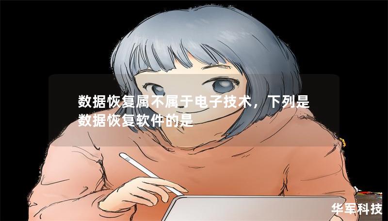 数据恢复属不属于电子技术，下列是数据恢复软件的是