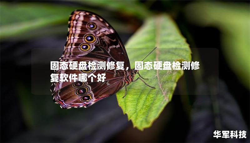固态硬盘检测修复，固态硬盘检测修复软件哪个好