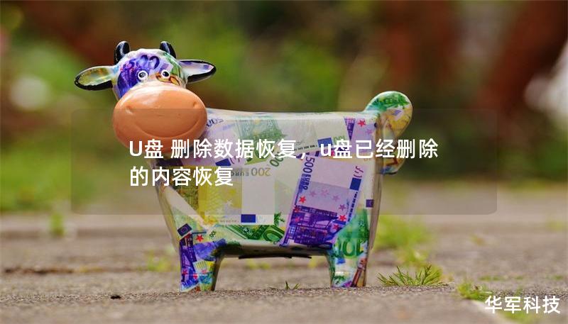 U盘 删除数据恢复，u盘已经删除的内容恢复