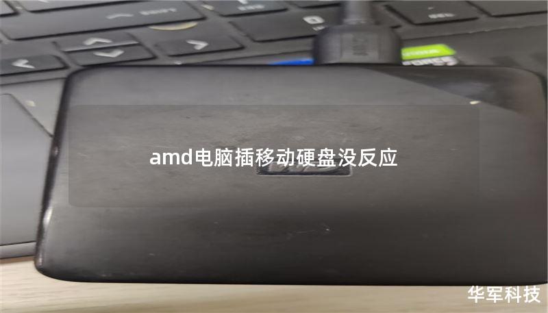 amd电脑插移动硬盘没反应
