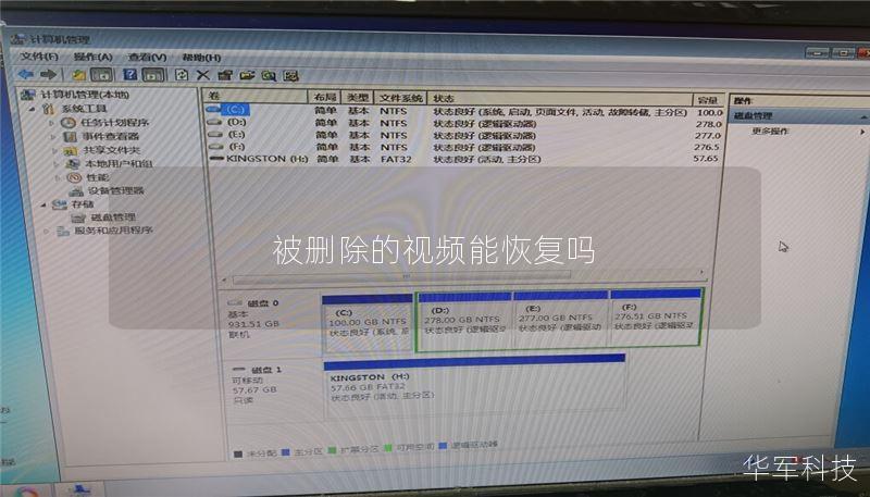 被删除的视频能恢复吗