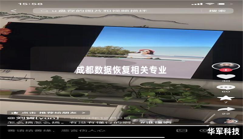 成都数据恢复相关专业