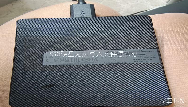 ssd硬盘无法写入文件怎么办