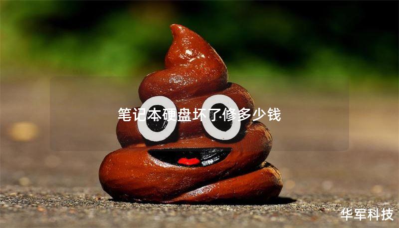 笔记本硬盘坏了修多少钱