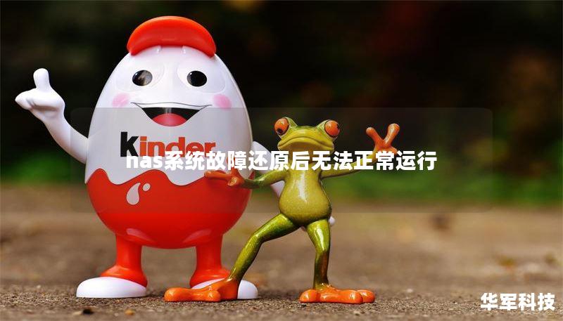 nas系统故障还原后无法正常运行