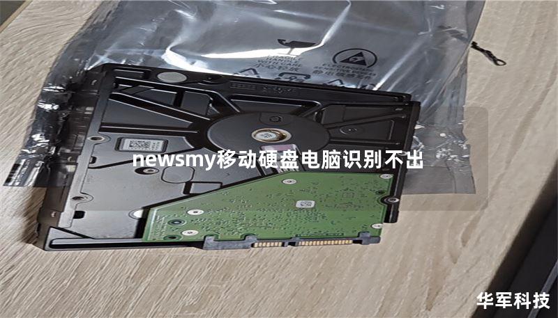 newsmy移动硬盘电脑识别不出