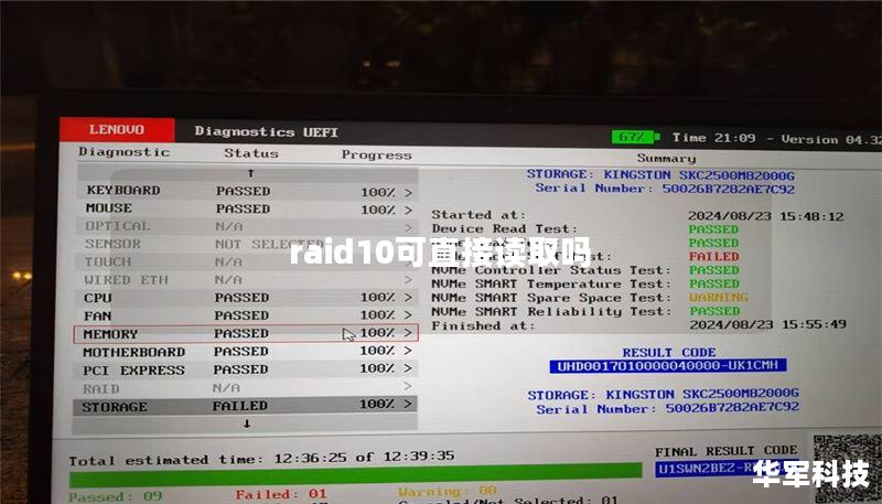 raid10可直接读取吗