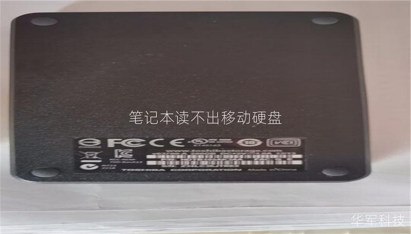 笔记本读不出移动硬盘