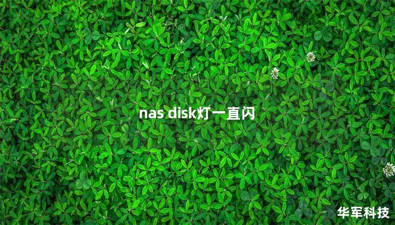 nas disk灯一直闪