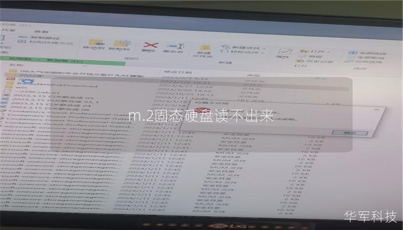 m.2固态硬盘读不出来
